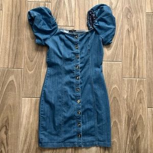 Denim dress